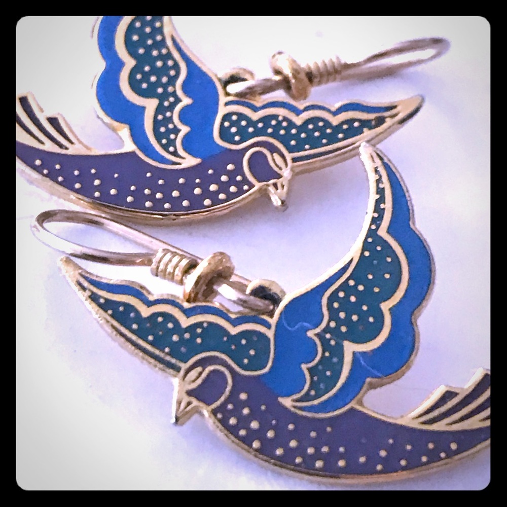 Bird earrings
